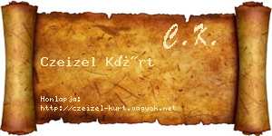 Czeizel Kürt névjegykártya